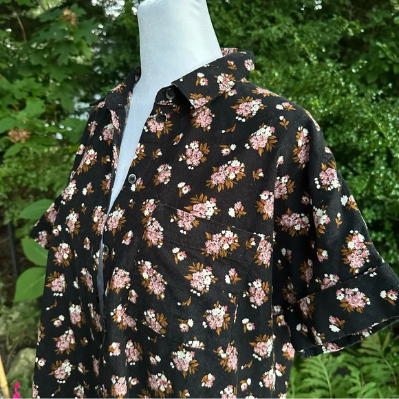 Madewell Corduroy Daily Button Down Shirt in Homestead Bouquet Small - Picture 8 of 14